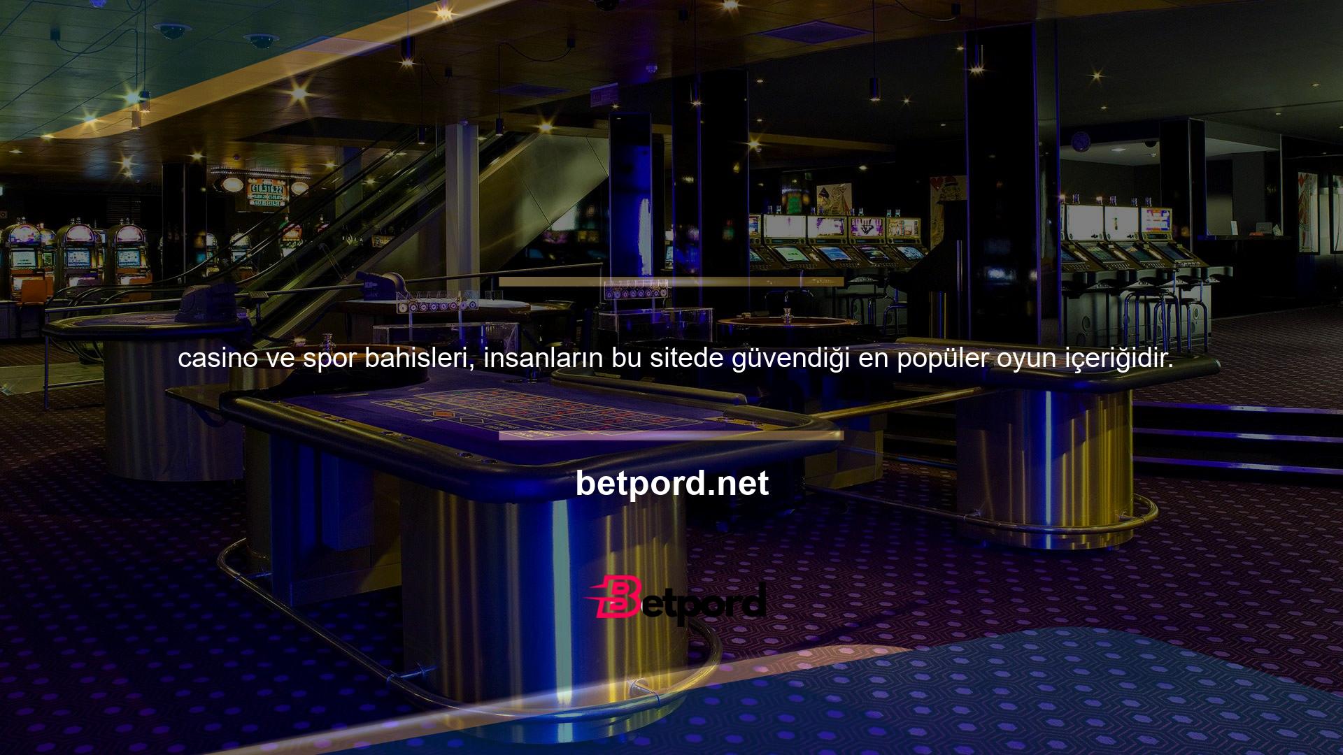 Betpord Canlı Dahası, canlı bahis, canlı casino, sanal sporlar, bingo ve Betpord gibi çeşitli heyecan verici oyunlar var